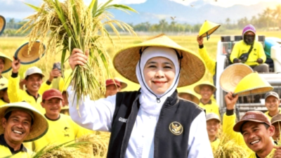 Hari Tani Nasional 2026, Khofifah Dorong Pertanian Jatim Modern