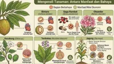 6 Tanaman Beracun yang Tumbuh di Indonesia