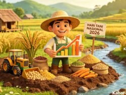 Hari Tani Nasional 2026, NTP Petani Naik 1,05 Persen