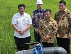 Pompa Tenaga Surya di Samosir Aliri 82 Hektare Sawah